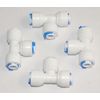 ¼” 3 TREE WAY UNION TEE TUBE QUICK PUSH CONNECT RO REVERSE OSMOSIS WATER FILTER