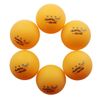 MAPOL 50- Pack Orange 3-Star Premium Ping Pong Balls Bulk,Advanced Training Table Tennis Ball