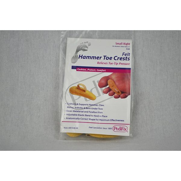 Hammer Toe Crest Pads- 3 Pack
