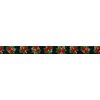 Country Brook Design - Black Candy Cane Polyester Webbing (1/2 Inch, 50 Yards)