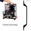 MUNEFE Chassis Case Handle, Aluminum Alloy Chassis Handle, Open Frame PC Case Handle for Computer Motherboard