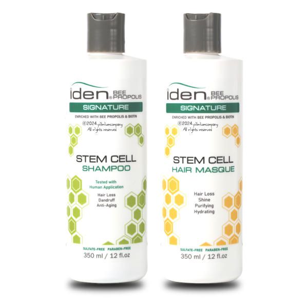 Aiden Signature Stem Cell Propolis Hair Loss Shampoo 350ml + Hair Mask 350ml