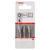 Bosch 2607001566 Extra Hard Screwdriver Bit, Pz 4, 32mm Length, Blue