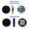 Waveshare RP2350 1.43inch AMOLED Display Development Board, 466×466, SPI Interface Round Display, Accelerometer & Gyroscope Sensor, RTC Chip, with Metal Case
