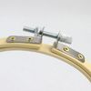 2 Pcs Bamboo Hand Embroidery Cross Stich Ring Hoop Frames