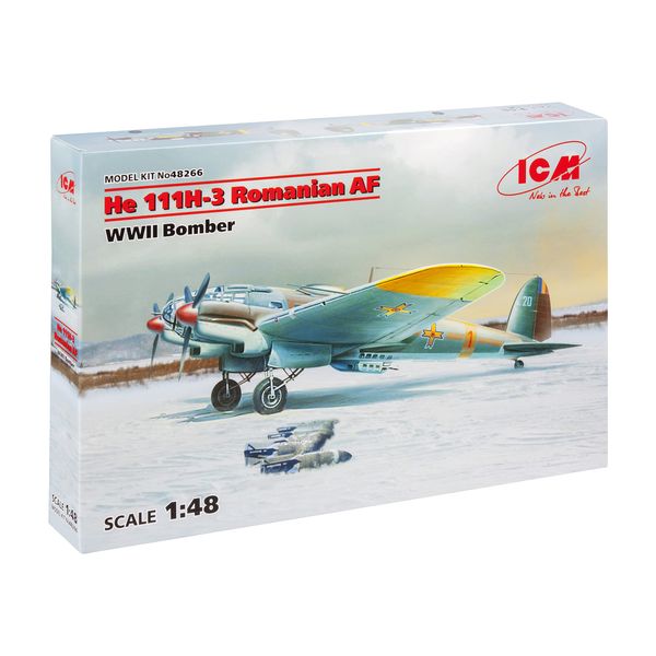 ICM 1:48 - He 111H-3 Romanian AF, WWII Bomber