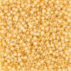 Toho 8/0 Silver Lined Milky Light Topaz Seed Beads 10g