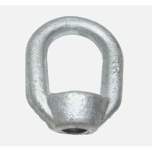 Hot Dip Galvanized Drop Forged Steel Eye Nuts, UNC Threads: 3/8, 1/2, 5/8, 3/4 inches (5, 5/8" - 11 UNC Tap X 1/2" Bail, WLL 3600 lb)
