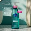 NIVEA Derma Skin Clear Wash Gel (150ml), Deep Cleansing Face Wash Gel, Salicylic Acid Face Wash Enriched with Niacinamide to Cleanse Pores and Remove Impurities