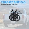 MICTUNING 25" Tailgate Pad 2-Bike Pickup Truck Bed Tailgate Pad Protector Cover