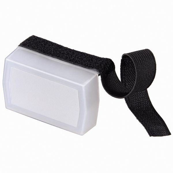 Hama Blitz-Diffusor für externe Blitzgeräte, Universell einsetzbar, Uni, Schwarz