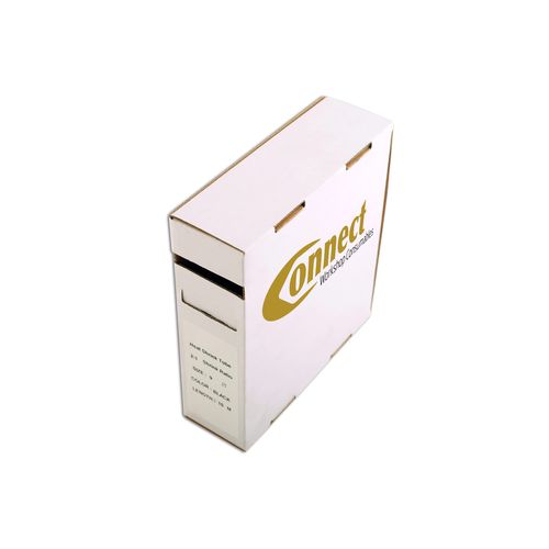 Connect 30393 Red Heat Shrink Tubing 9.0mm Box 10m
