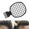Twist Hair Coils Comb, Curl Comb, ABS Portable for Natural Hair Natural Curl Hair