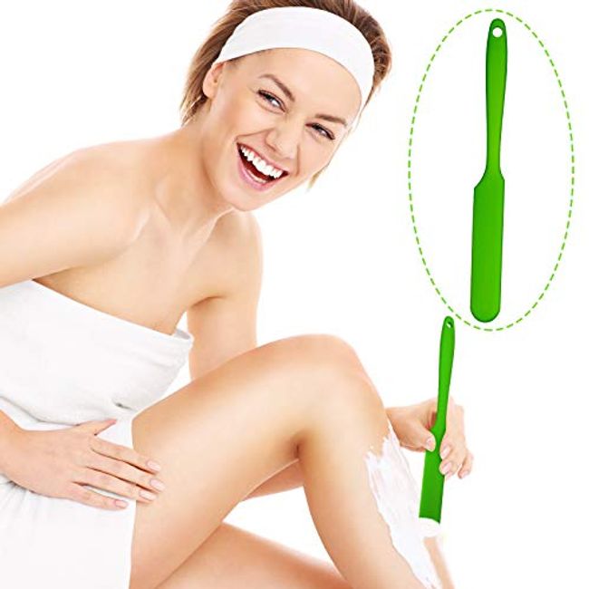 Reusable Silicone Cosmetic Waxing Spatulas Non-stick Hair Removal Sticks