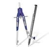 STAEDTLER 552 01 Mars Comfort Quick-Setting Compass with Push-Button, Universal Adapter and Lead Box (350 mm Diameter)