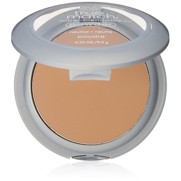 L'Oréal Paris True Match Super-Blendable Powder, Honey Beige, 0.33 oz.