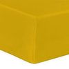 Indus Textiles Fitted Sheets 25cm Extra Deep Percale - Mustard - Single