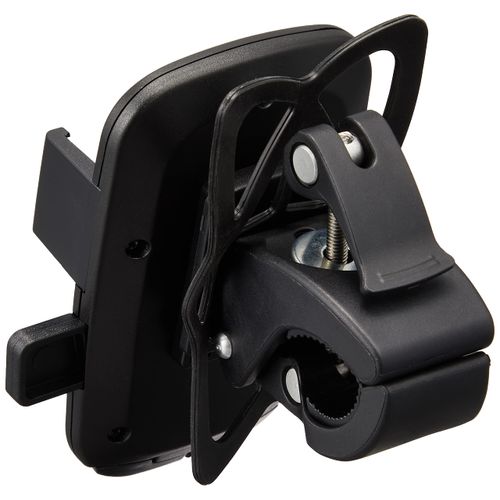 TOP Hybrid Phone Holder, Cushioned, Button Push, Bicycle, Smartphone, Mobile Phone, 360 Degree Rotation, Double Secured with Arm and Silicone Band, Stable, Prevents Falling and Shedding
