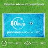UPGRADE 1102P WINNY Pool Cleaner Vacuum Automatic Pool Cleaner 180μm 80mins