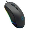 GameMax Strike RGB Gaming Mouse Wired, 6D Optical, 7 Buttons, 2000 DPI Adjustable, Comfortable Grip, Ergonomically designed with LED Button | Black