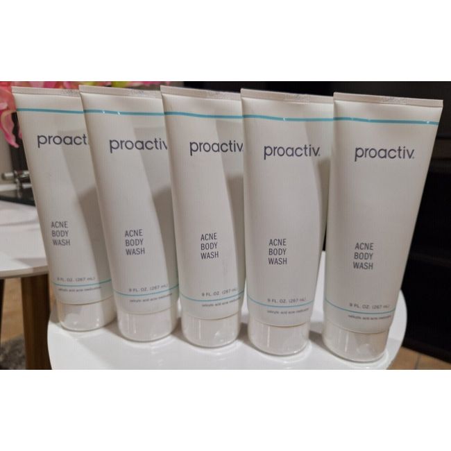 Proactiv acne body wash salicylic acid acne medication 5-PACKs, 45 oz EXP 2025