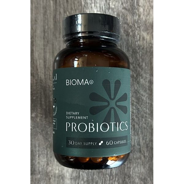 Bioma Probiotics Dietary Supplement for Digestive & Gut Health - 60 Capsules