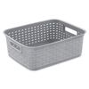 STERILITE Cement Short Weave Basket, Multi