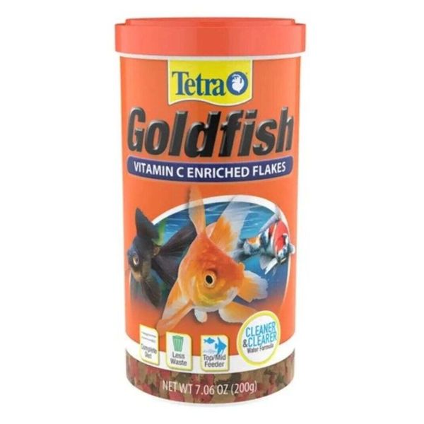 Goldfish Flakes Balanced Diet Fish Food 7.06 oz : FAST S&H OUT :Buy yours today