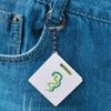 'Two Friendly Snakes' Keyring Tape Measure/Spirit Level Tool (KM00041309)