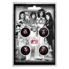 Queen BUTTONSET/BADGES SET/ANSTECKERSET # 9 FACES BOHEMIAN RHAPSODY