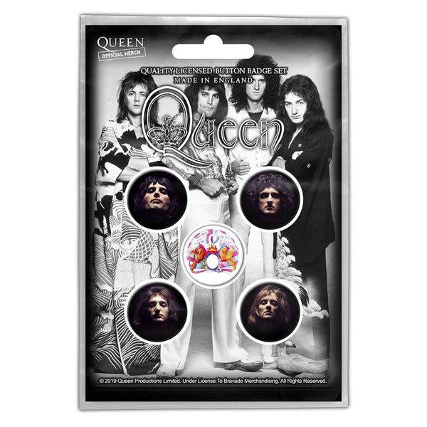 Queen BUTTONSET/BADGES SET/ANSTECKERSET # 9 FACES BOHEMIAN RHAPSODY
