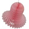 Devra Party 3-Pack 9 Inch Honeycomb Tissue Paper Bell (Pink)