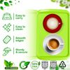 ECO Rectangular Heavy Duty Serving Tray (Green, Large)