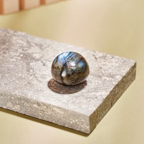 Reiki Healing Energy Charged Labradorite Crystal Pebble (Beautifully Gift Wrapped)