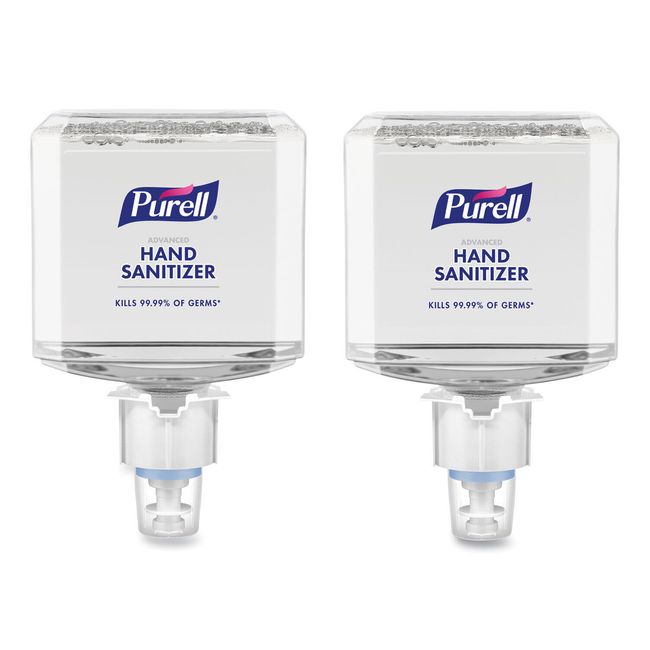 Purell Healthcare Advanced Foam Hand Sanitizer 1200mL Refreshing Scent 2Ct