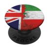 UK Equatorial Guinea Flags - British Equatoguinean PopSockets Swappable PopGrip