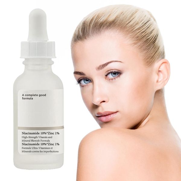 Niacinamide Face Serum 10% Niacinamide Serum + 1% Zinc Serum Face Moisturiser High Strength Vitamin Nourish Skincare Anti Aging Dark Spot Remover for Face Glow Skin Correcting (30ML)