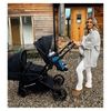 My Babiie Dani Dyer Black Leopard Tandem Pushchair