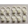 Speedy Roman blind 3mm Snap on Cord Guides White