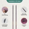 KnitPro J’Adore Cubics Single Pointed Needles 12" (30cm) | 5.00mm