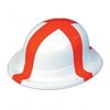 PMS ST GEORGE FLAG DESIGN WHITE PLASTIC BOWLER HAT