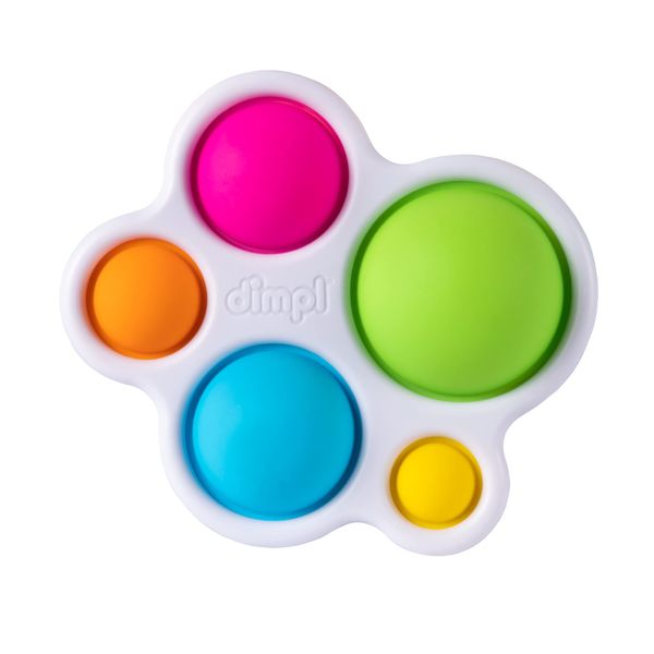 Fat Brain Dimpl, Early Development - Educational - Push and Pop Toy, Sensory Toy for Babies, Colourful, For Kids Aged 10 Months and Older