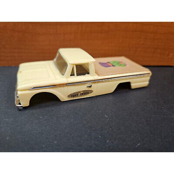 Vintage  Ideal Motorific 1964 Ford Pickup Truck Shell only Nice