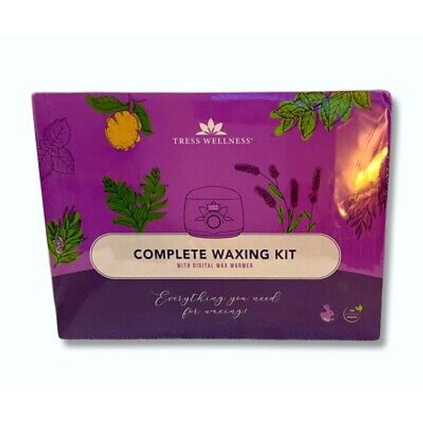 Tress Wellness Waxing Kit for Brazilian wax +Wax Warmer +Easy to use