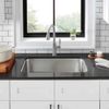 KOHLER Rubicon Single-Handle Pull-Down Sprayer Kitchen Faucet, Vibrant Stainless