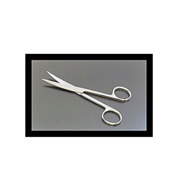 PET DOG CAT Grooming ICE TEMPERED Stainless Steel 5 1/2" CURVED Scissor Shear