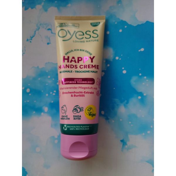 Oyess Happy Hand Cream Dragon Fruit 75ml Vegan