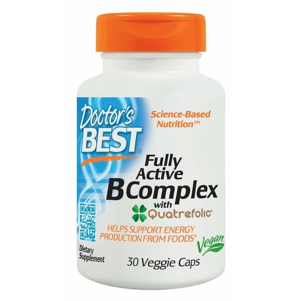 Fully Active B Complex 30 Veggie Caps
