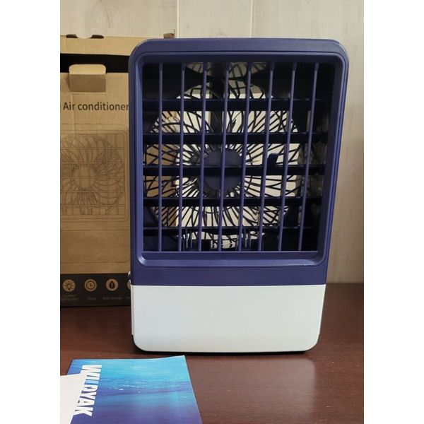 Personal Portable Air Conditioner Fan  Blue Wildyak * Requires C Charger *