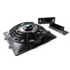 Universal 7" Slim Pull Push Electric Oil Cooler Engine Cooling Fan 12V 80W USA